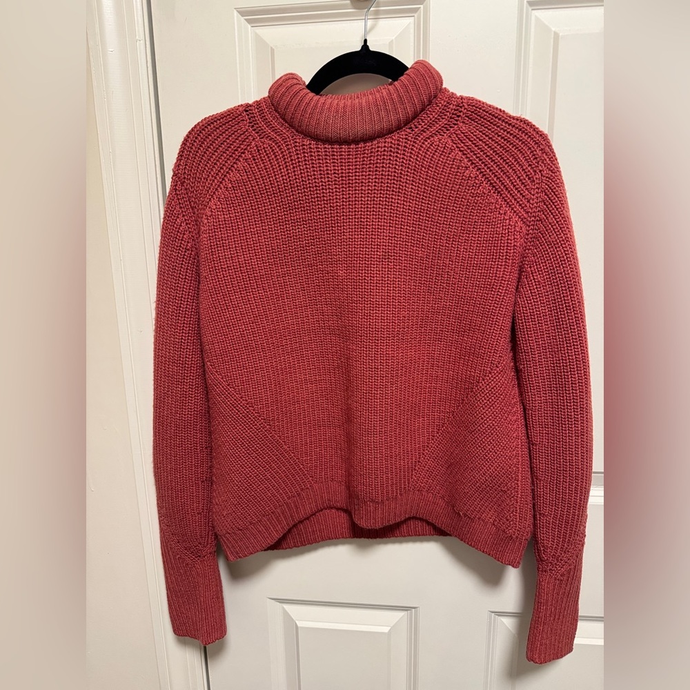 3.1 Phillip Lim Brick Red Turtleneck Sweater